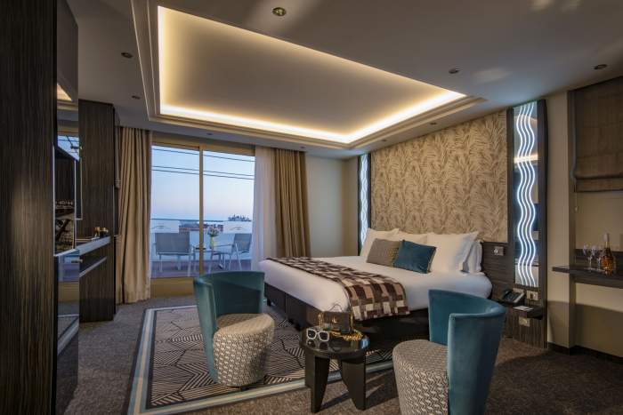 BW Hotel le Mondial Prestige Suite с видом на море